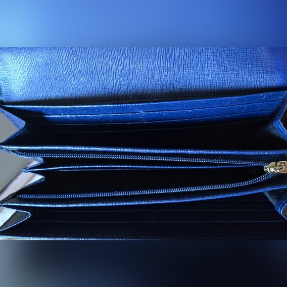 Furla Midnight Blue Wallet - Picture 10 of 12
